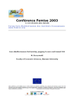 Euro-Mediterranean partnership, pegging to euro and inward FDI [Foreign Direct Investment]