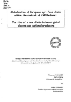 Globalization of European agri-food chains within the context of CAP reform: the rise of a new divide between global players and national producers