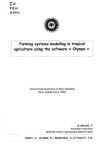 Farming system modelling in tropical and Mediterranean agriculture using the software Olympe