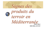 Signes des produits du terroir en Méditerranée