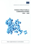 Fonds structurels communautaires 1994-1999 : textes réglementaires revisés et commentaire, août 1993