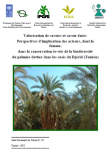 Valorisation des savoirs et savoir-faire : perspectives d'implication des acteurs, dont la femme, dans la conservation in-situ de la biodiversité du palmier dattier dans les oasis du Djérid (Tunisie)