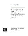 Reaching the rural poor: A rural development strategy for the Middle East and North Africa region