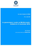 La gouvernance rurale en Méditerranée : tendances et nouveaux défis