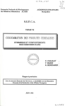 Programme SEFCA [Stratégies d'Entreprises de la Filière Céréales en Algérie] : Tome VI. Consommation des produits céréaliers. Dynamique et comportements des consommateurs. Rapport provisoire