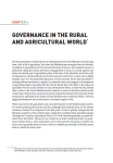 Governance in the rural and agricultural world