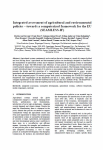 Integrated assessment of agricultural and environmental policies: towards a computerized framework for the EU (SEAMLESS-IF)