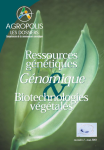 Dossiers d'Agropolis International (Les), n. 1 - Mai 2001 - Ressources génétiques, génomique, biotechnologies végétales