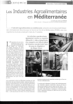 Les industries agroalimentaires en Méditerranée