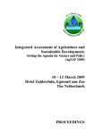 Proceedings of the conference on Integrated assessment of agriculture and sustainable development [En ligne]