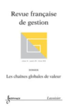 Revue française de gestion, vol. 36, n. 201 - Février 2010 - Les chaînes globales de valeur