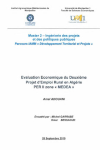 Evaluation économique du deuxième projet d'emploi rural en Algérie
