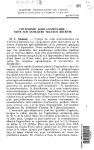 Comptes rendus de l'Académie d'agriculture de France, vol. 61, n. 9 - Séance du 14 mai 1975 - L'économie agro-alimentaire : notes sur quelques travaux récents