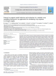 Protocol to support model selection and evaluation in a modular crop modelling framework: an application for simulating crop response to nitrogen supply