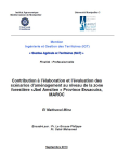 Contribution à l'élaboration et l'évaluation des scénarios d'aménagement au niveau de la zone forestière « Jbel Amsiten » Province Essaouira, Maroc