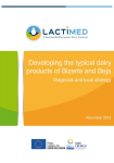 Developing the typical dairy products of Bizerte and Béja: diagnosis and local strategy