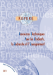 REPERE : Ressources Electroniques Pour les Etudiants, la Recherche et l'Enseignement