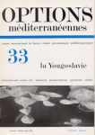 Options méditerranéennes, n. 33 - 1976 - La Yougoslavie