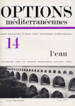 Options méditerranéennes, n. 14 - 1972/08 - L'eau
