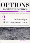 Options méditerranéennes, n. 2 - 1970/07-08 - Informatique et développement rural