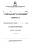 Organisations Professionnelles Agricoles (OPA) et valorisation des produits du terroir en Algérie