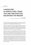 A geohistory of agricultural trade: the long time span that enlightens the present