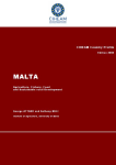 CIHEAM Country Profile: Malta: Agriculture, Fishery, Food and Sustainable rural Development 2008