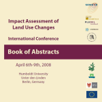 Impact assessment of land use changes : book of abstracts