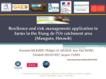 Resilience and risk management: application to farms in the Etang de l'Or catchment area (Mauguio, Hérault)