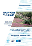 Améliorer la gouvernance des espaces boisés méditerranéens à travers la mise en oeuvre de démarches participatives : bassin versant de Barbara - Tunisie
