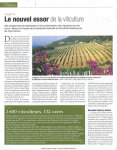 Algérie, le nouvel essor de la viticulture