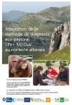 Adaptation de la méthode de diagnostic éco-pastoral Life+ Mil'Ouv au contexte albanais