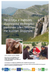 Përshtatja e metodës diagnostike ekologjiko-pastorale Life+ Mil’Ouv me kushtet Shqiptare