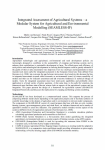 Integrated assessment of agricultural systems - Modular System for Agricultural and Environmental Modelling (SEAMLESS-IF)