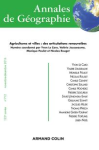 Annales de géographie, n. 712 - 01/11/2016 - Agricultures et villes : des articulations renouvelées