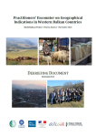 Practitioners’ encounter on Geographical Indications in Western Balkan countries