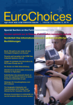 Eurochoices, vol. 15, n. 3 - December 2016 - Section spéciale sur le Réseau d'information comptable agricole [RICA]