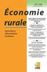 Economie rurale, n. 357-358 - janvier-mars 2017 - Structures d’exploitation et exercice de l’activité agricole