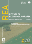 REA. Rivista di economia agraria, vol. 71, n. 1 (Suppl.) - The Value of Food. Internazionalization, competition and local development in agro-food systems