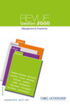 Revue gestion 2000, vol. 33, n. 4 - 01/07/2017