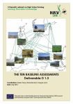 Compilation of HNVf baseline assessment for 10 learning areas across Europe