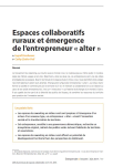 Espaces collaboratifs ruraux et émergence de l’entrepreneur « alter »