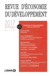 Revue d'économie du développement, vol. 24, n. 3-4 - Juillet 2016 - Le développement au prisme des communs
