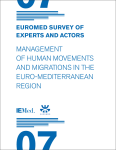 Euromed survey 2016: Management of human movements and migrations in the euro-mediterranean region