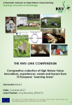 The HNV-Link compendium: comparative collection of High Nature Value innovations, experiences, needs and lessons from 10 European "Learning Areas"