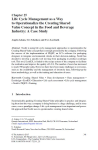 Life cycle management as a way to operationalize the creating shared value concept in the food and beverage industry: a case study