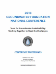 Tools for groundwater sustainability: working together to meet the challenges. Conference proceedings