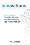 Innovations, n. 57 - 01/09/2018 - Modes socioéconomiques de l’innovation