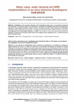 Water value, water demand and WFD implementation in an olive intensive Guadalquivir sub-basin