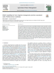 DSSAT modelling for best irrigation management practices assessment under Mediterranean conditions